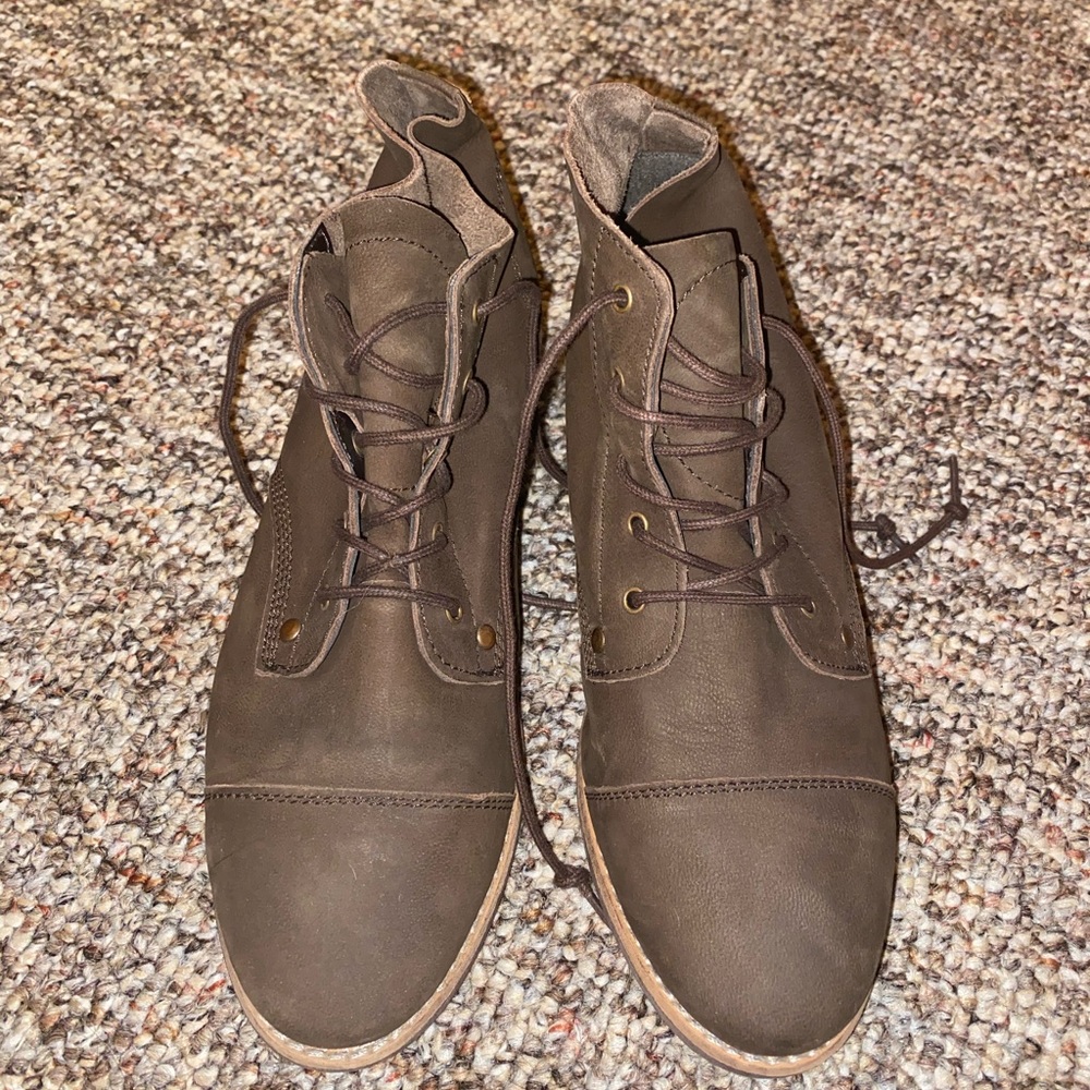 Brown Ankle Boots Size 8